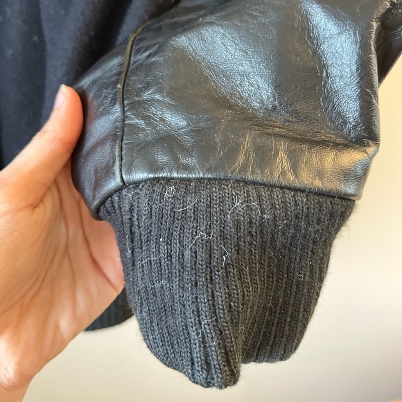 Avon Sportswear Wear & Tear Vintage Wool `North York Soccer team’ Varsity Jacket - Picture 6 of 16